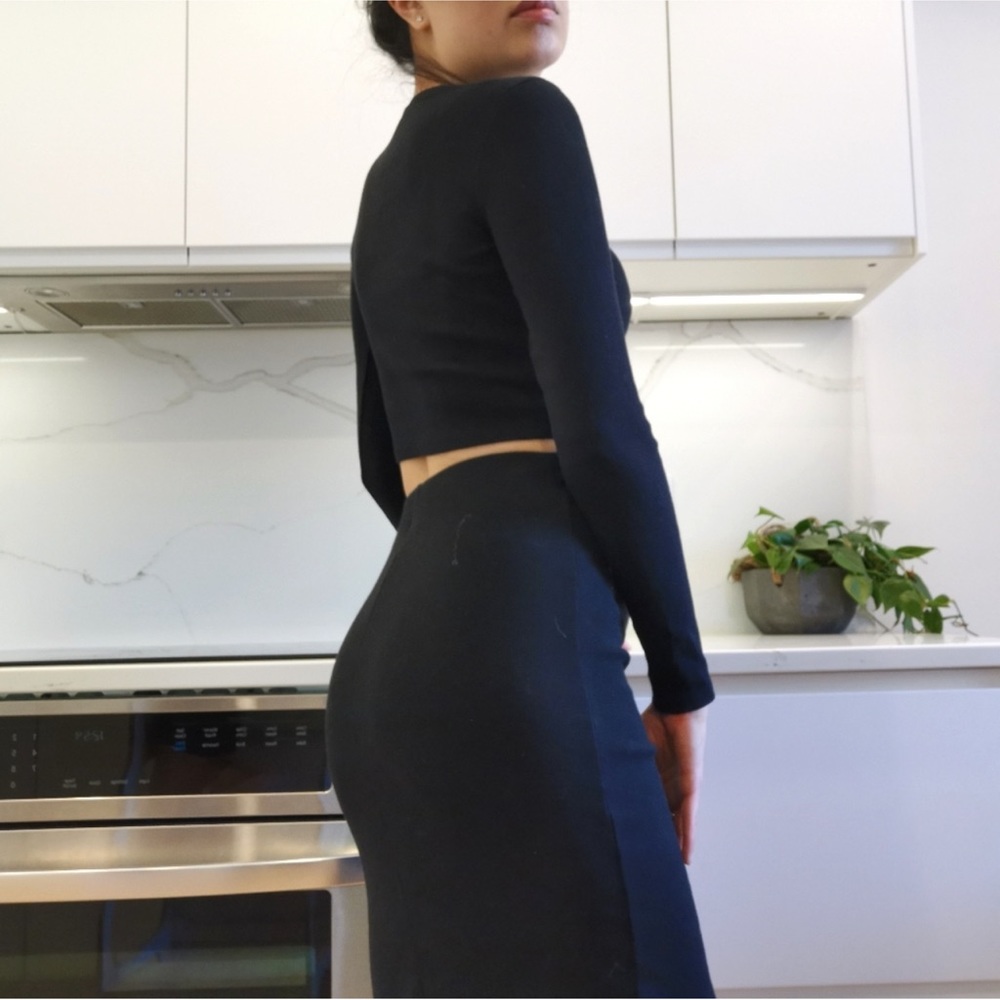 Zara Midi skirt and top co-ord set